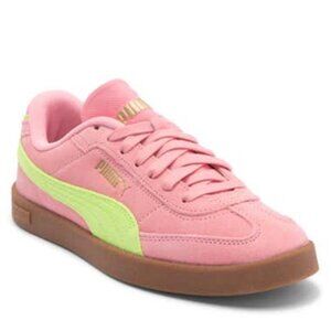 PUMA CLUB II ERA Womens Low Sneakers Pinkscape/Fizzy Light NEW 10